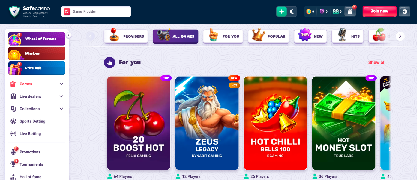 safecasino